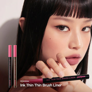 Peripera Ink Thin Thin Brush Line - 2 Colors