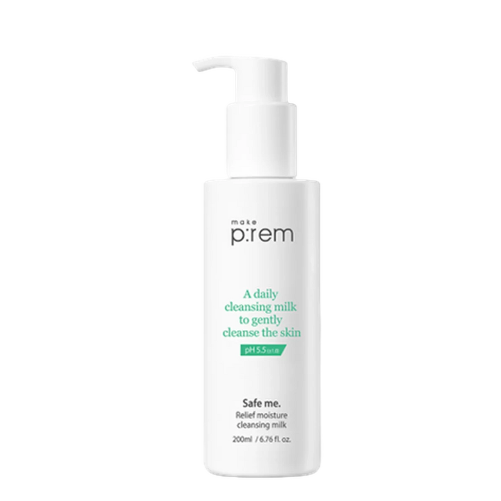 Make P:rem - Relief Moisture Cleansing Milk 200ml