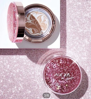 Age 20's - Shining Drop Edition Essence Cover Pact + 3 refills - 4 Colors