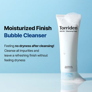 Torriden Low Molecular Hyaluronic Acid Cleansing Foam 150ml