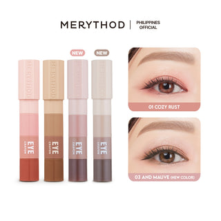 Merythod - Reel Edge Eye Crayon Eye Shadow - 4 Colors