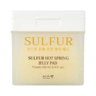 Sinsuru - Sulfur Hot Spring Jelly Pad 70ea - Koreabe