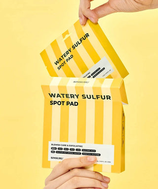 Sinsuru - Watery Sulfur Spot Pad 8ea - Koreabe