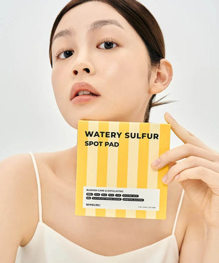 Sinsuru - Watery Sulfur Spot Pad 8ea - Koreabe