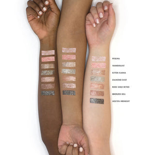 Stila - Glitter & Glow Liquid Eye Shadow Mini Tip - 6 Colors