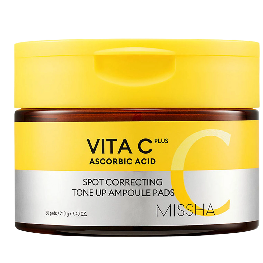 Missha - Vita C Ascorbic Acid Tone Up Ampoule Pads 80ea